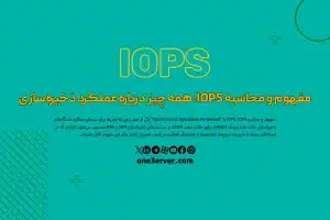 مفهوم و محاسبه IOPS: همه چیز درباره عملکرد ذخیره‌سازی