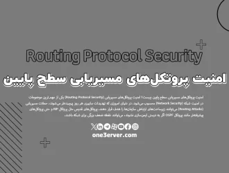 امنیت پروتکل‌های مسیریابی سطح پایین