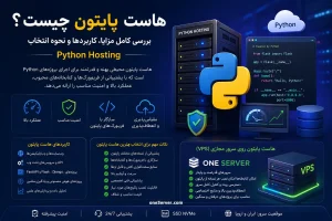 هاست پایتون چیست؟ بررسی کامل مزایا، کاربردها و نحوه انتخاب بهترین Python Hosting