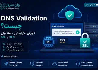 DNS Validation برای اعتبارسنجی دامنه و گواهی SSL و TLS