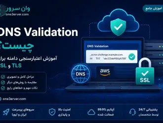 DNS Validation برای اعتبارسنجی دامنه و گواهی SSL و TLS