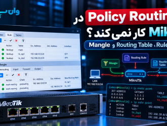 چرا Policy Routing در MikroTik کار نمی‌کند؟ عیب‌یابی Routing Table، Rule و Mangle